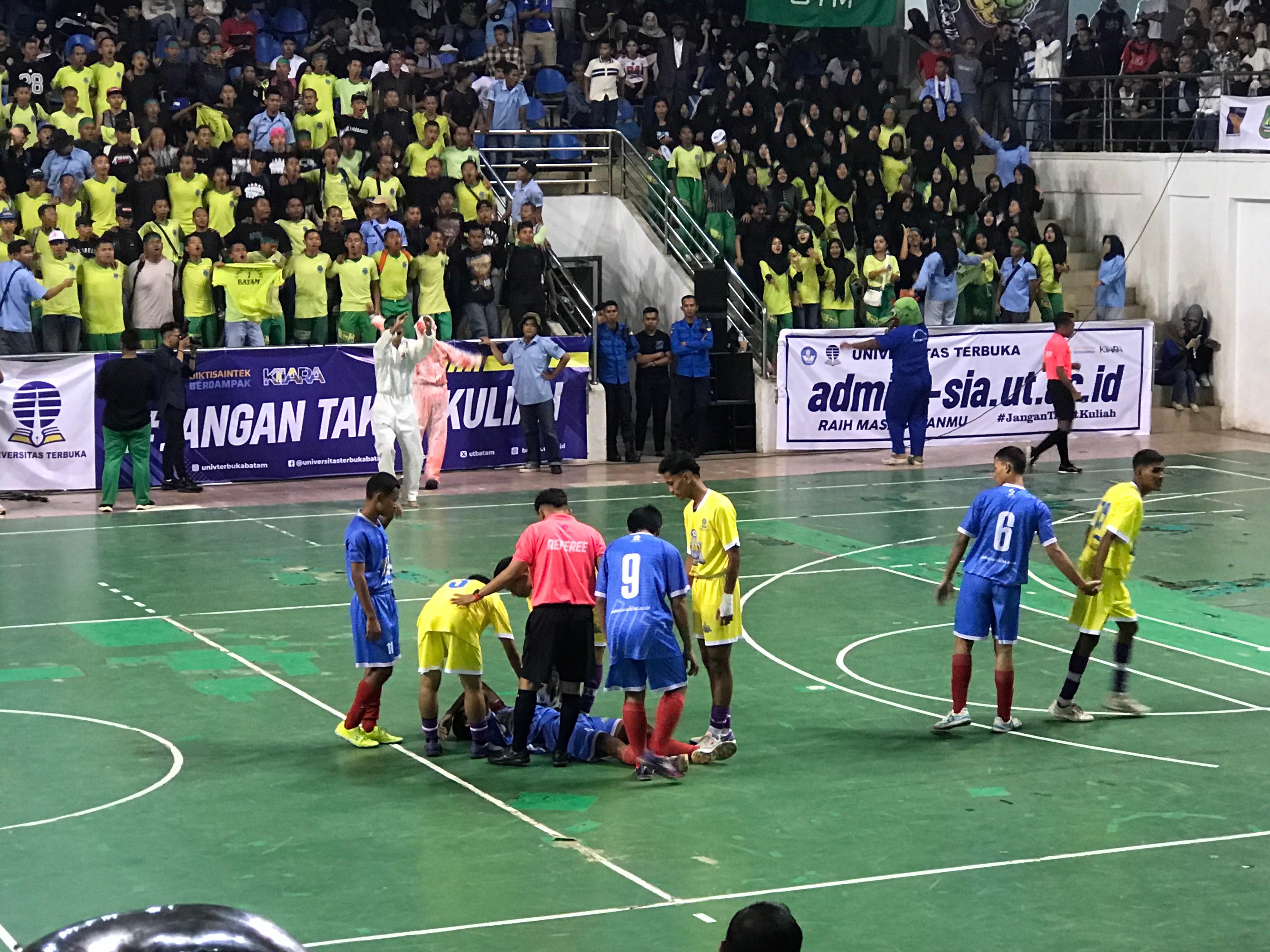 Pertandingan final  Hi School Futsal Championship 2025.