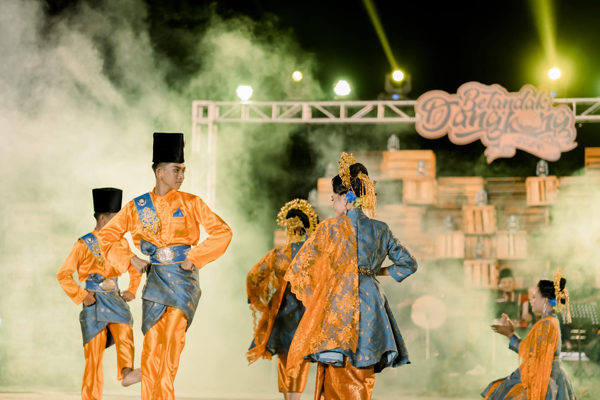 Tarian dangkong asal karimun menjadi warisan budaya nasional.