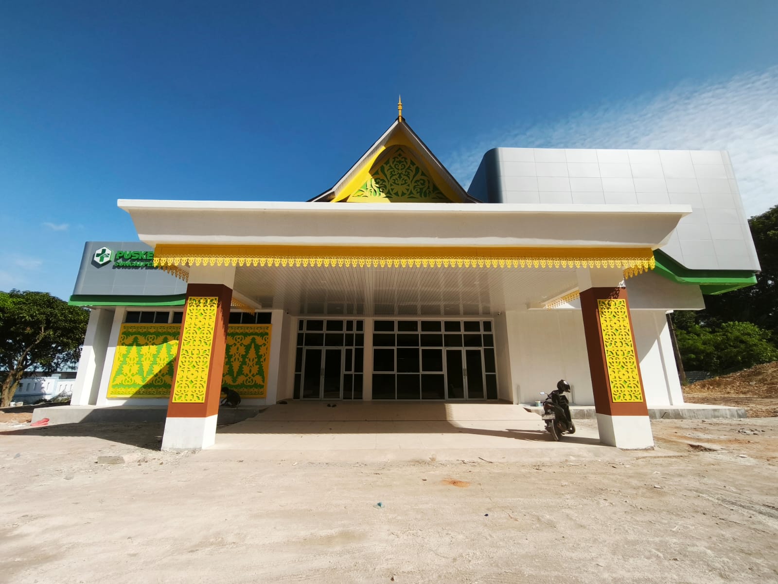 Bangunan fisik Puskesmas Seipelanggut, Sagulung sudah selesai. Tinggal operasional.