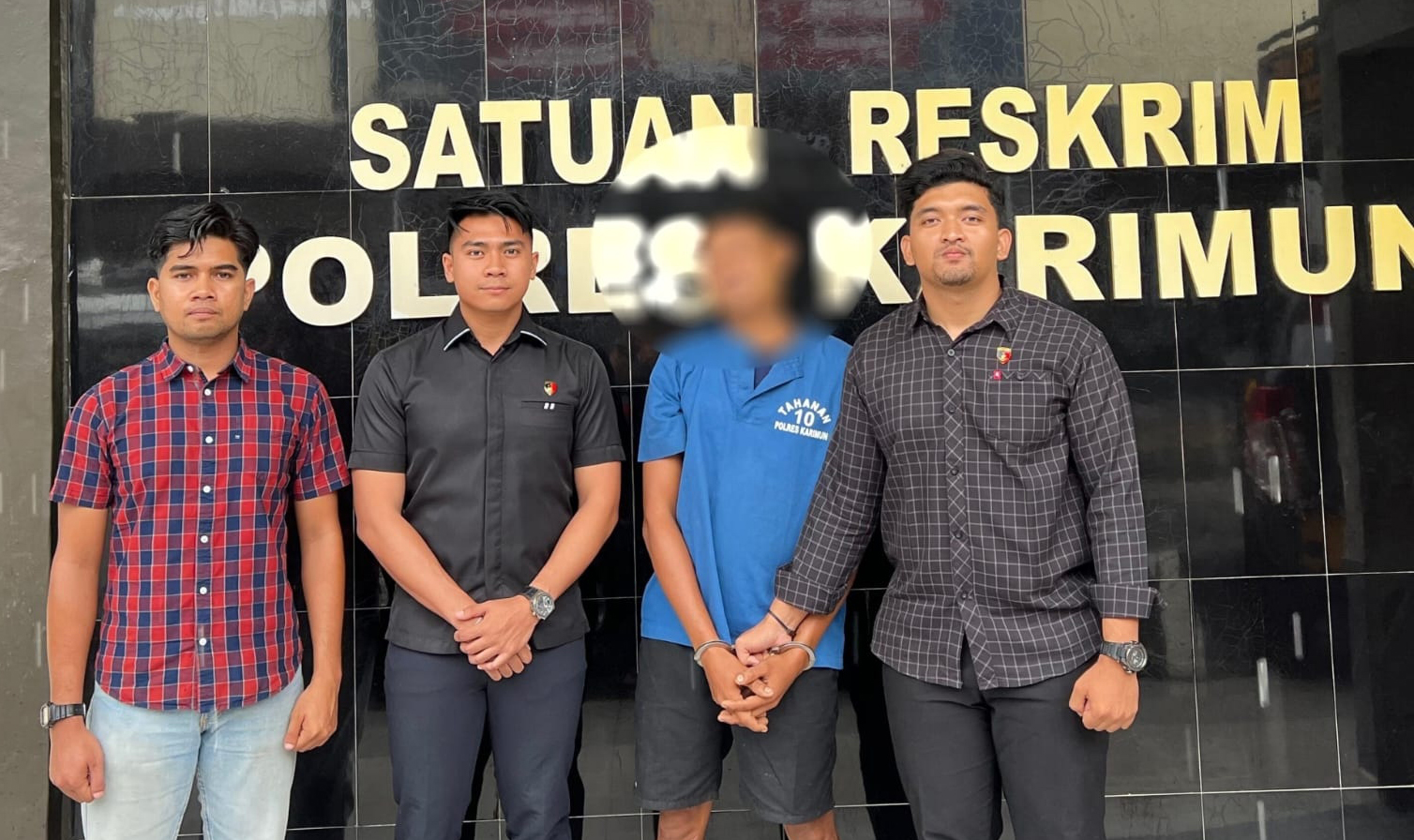 Tersangka Pelaku Curanmor yang pura-pura jadi dukun berhasil ditangkap.