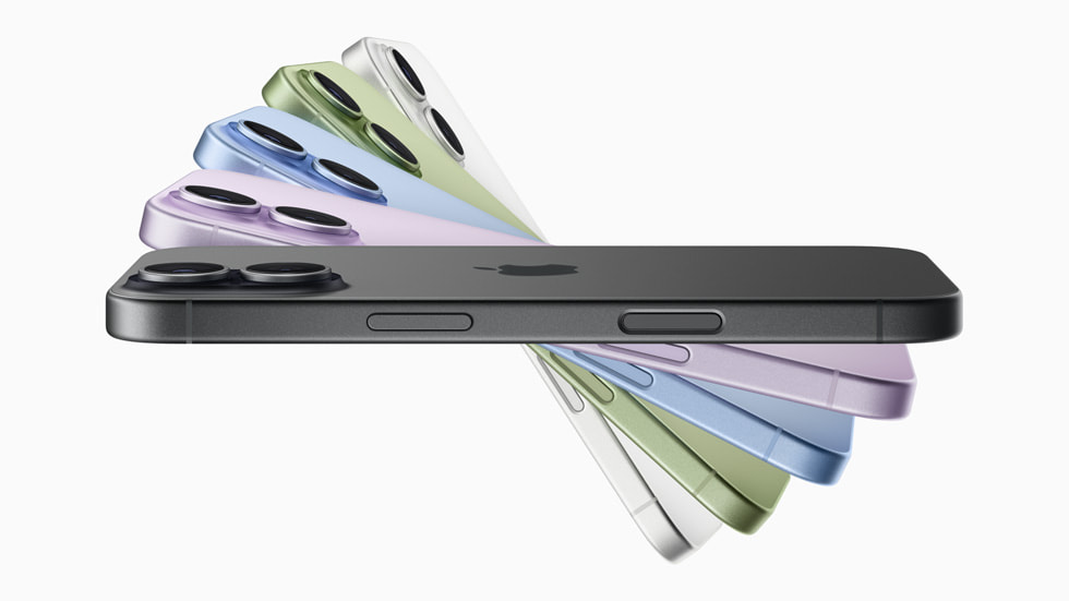 ILUSTRASI empati pilihan warna iPhone 17 yang dirilis Apple di Cupertino, Amerika Serikat, Selasa (9/9/2025).