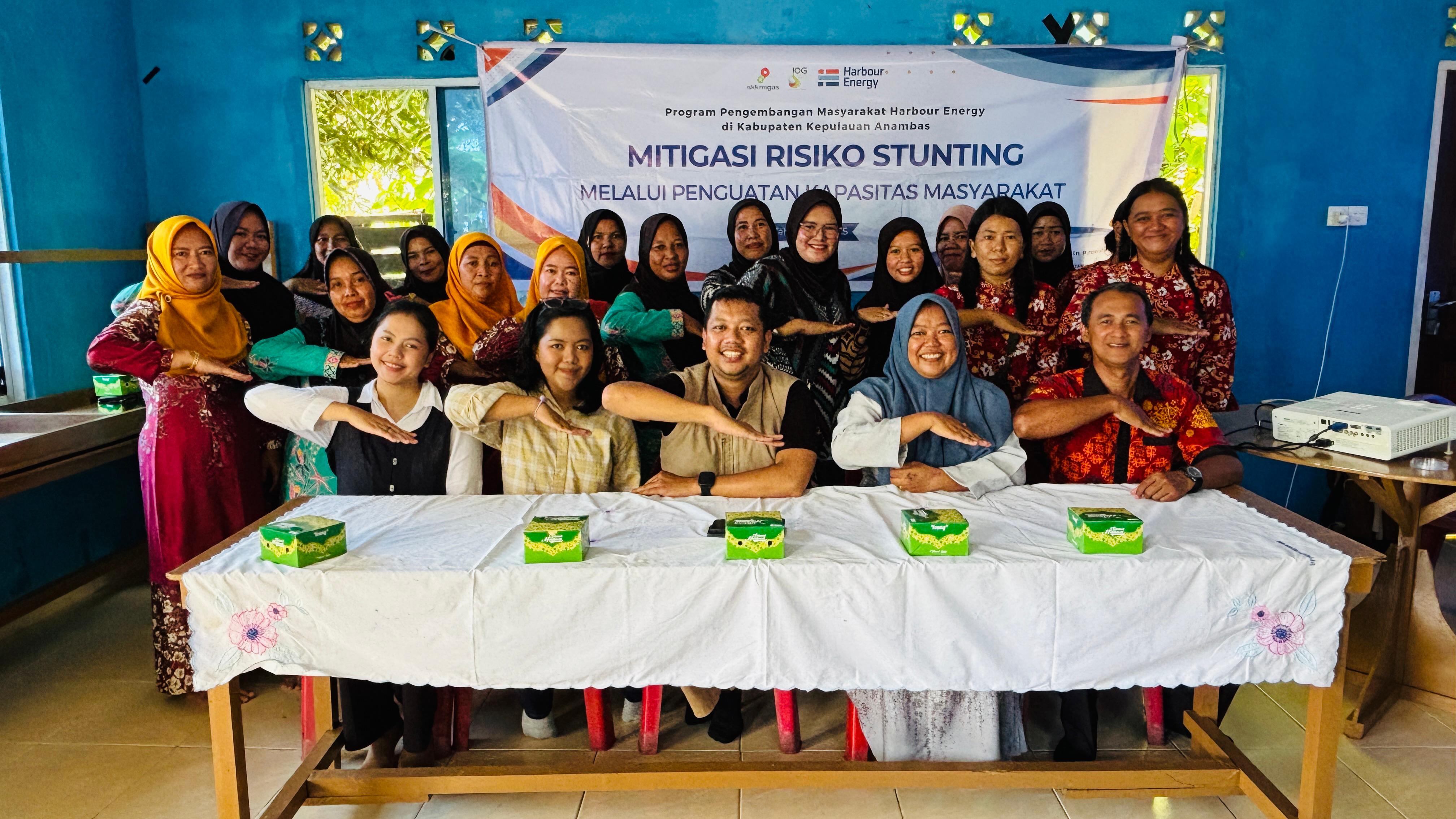 Tim TPPS Anambas saat turun kelapangan untuk menekan angka stunting lewat edukasi gizi dan fasilitas kesehatan.