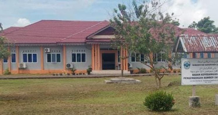 Kantor BKPSDM Kabupaten Lingga.