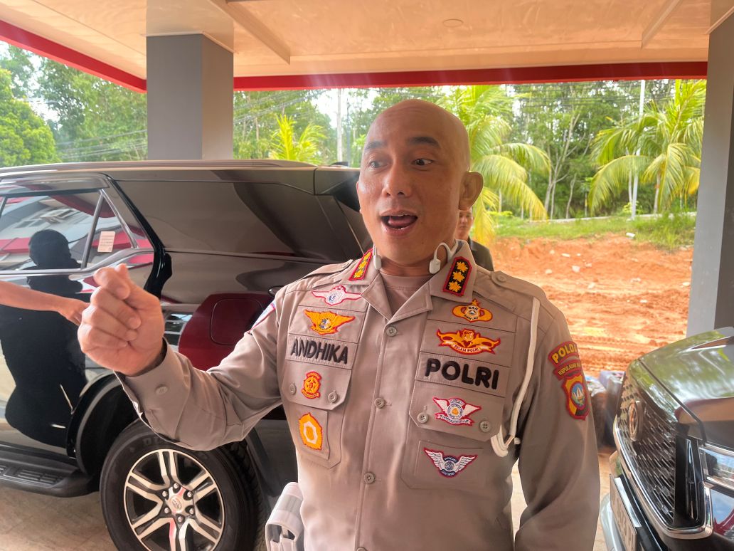 Direktur Lalu Lintas Polda Kepri, Kombes Andhika Bayu.