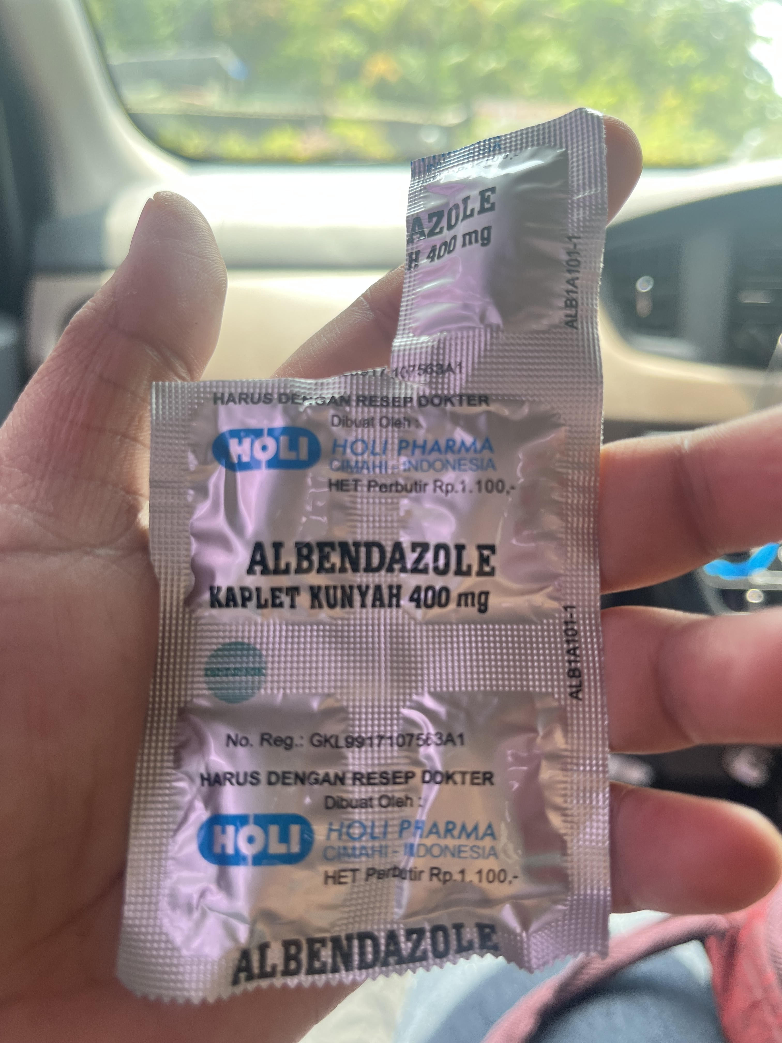 Jenis dan merek obat cacing yang susah didapat di apotik.