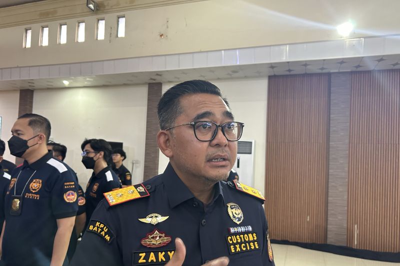 Kepala Kantor Bea Cukai Batam Zaky Firmansyah di Batam.