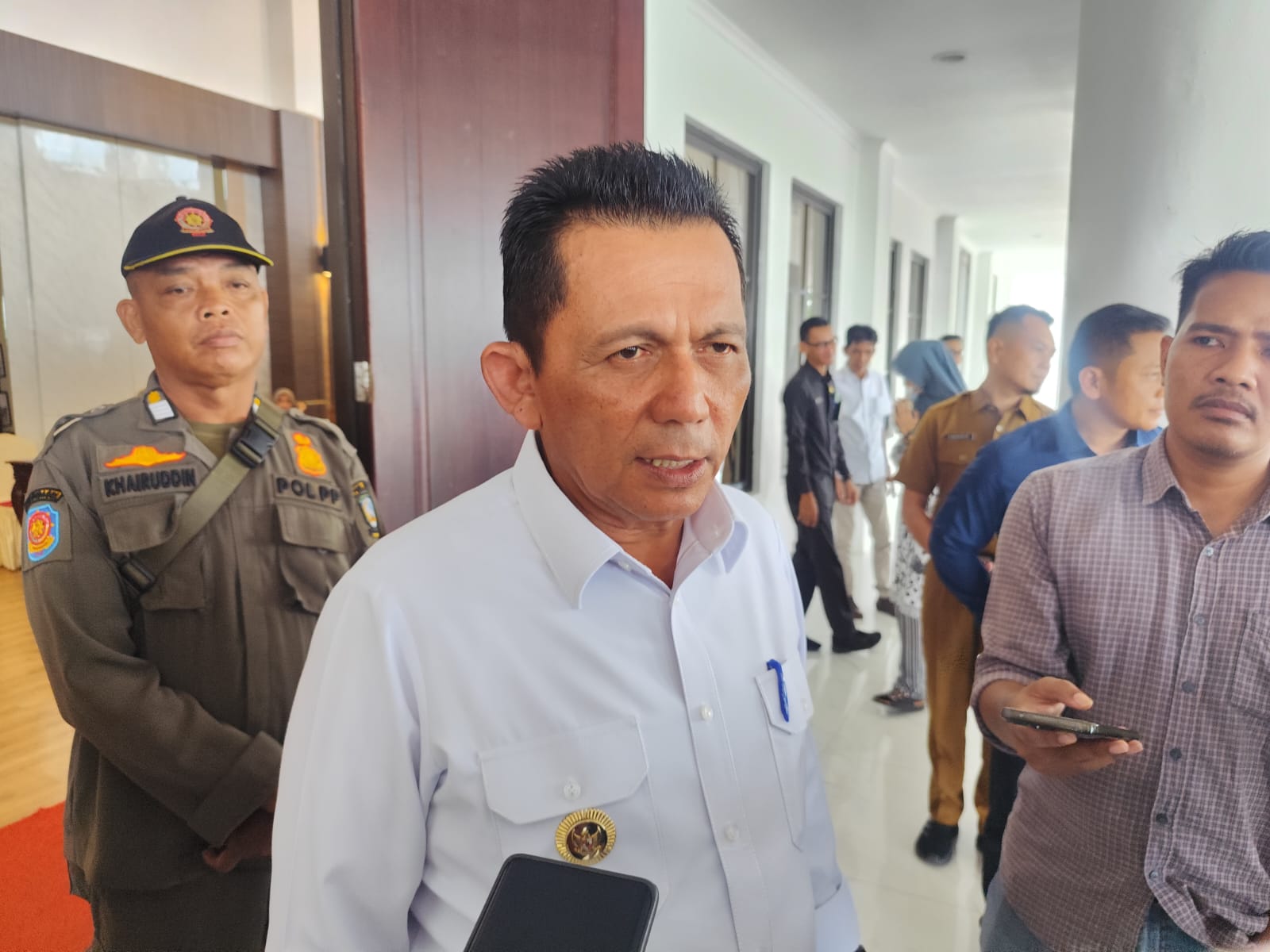 Gubernur Kepri, Ansar Ahmad.