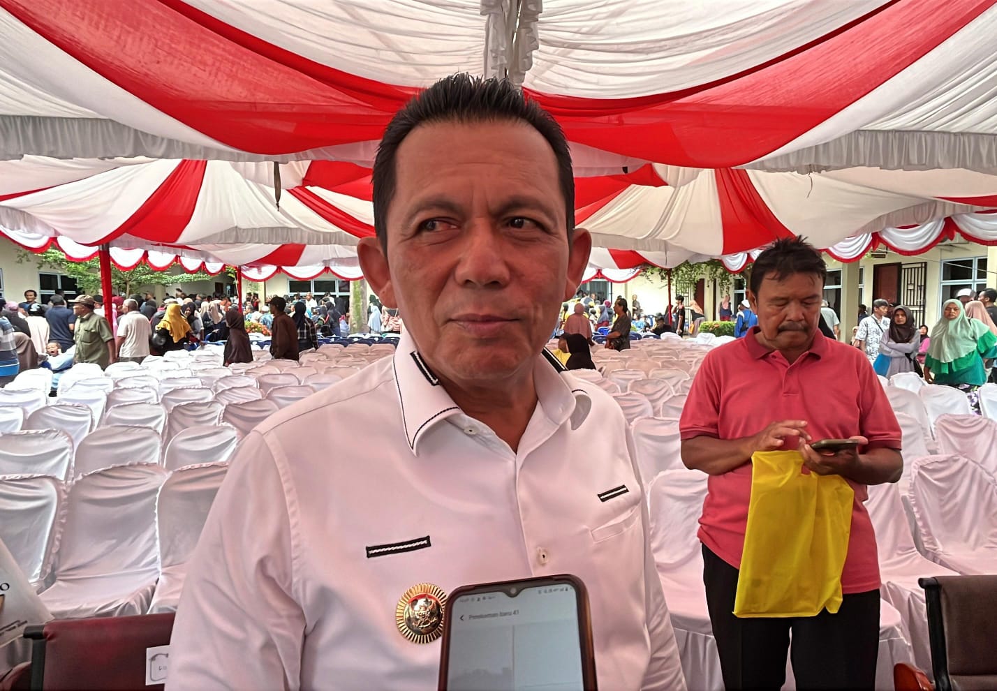 Gubernur Kepri, Ansar Ahmad.