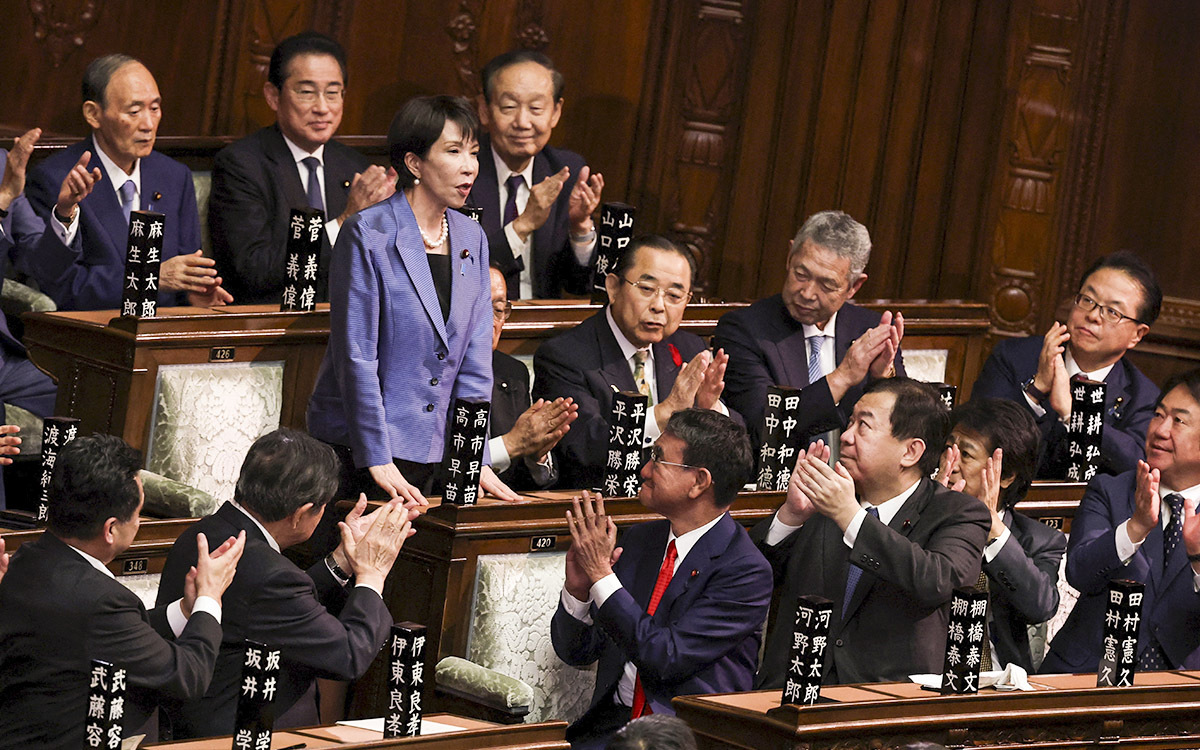 Sanae Takaichi terpilih menjadi Perdana Menteri Jepang Perempuan Pertama.