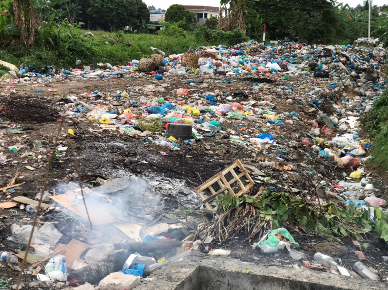 Sampah sudah Menumpuk, Pembakaran pun Terjadi di Bida Ayu