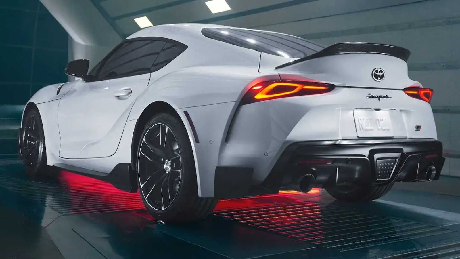 Ilustrasi Toyota GR Supra.