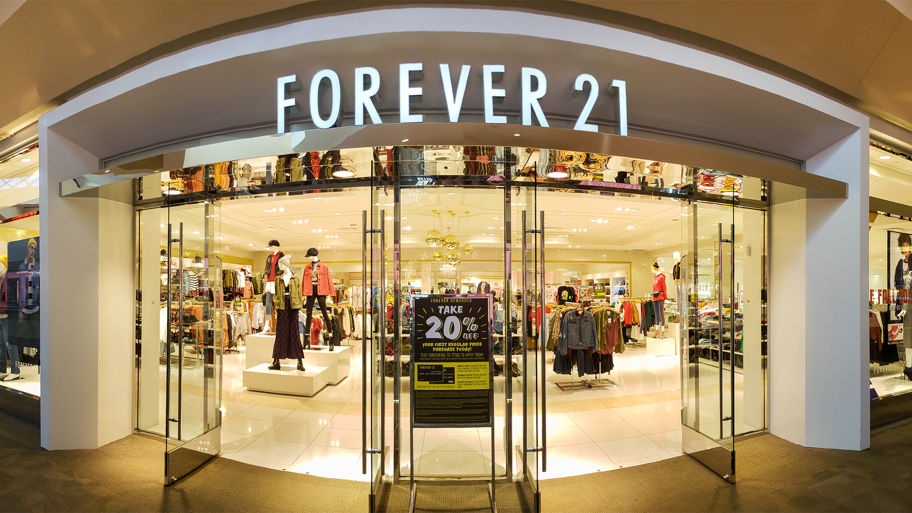 Gerai Forever 21 di Jepang.