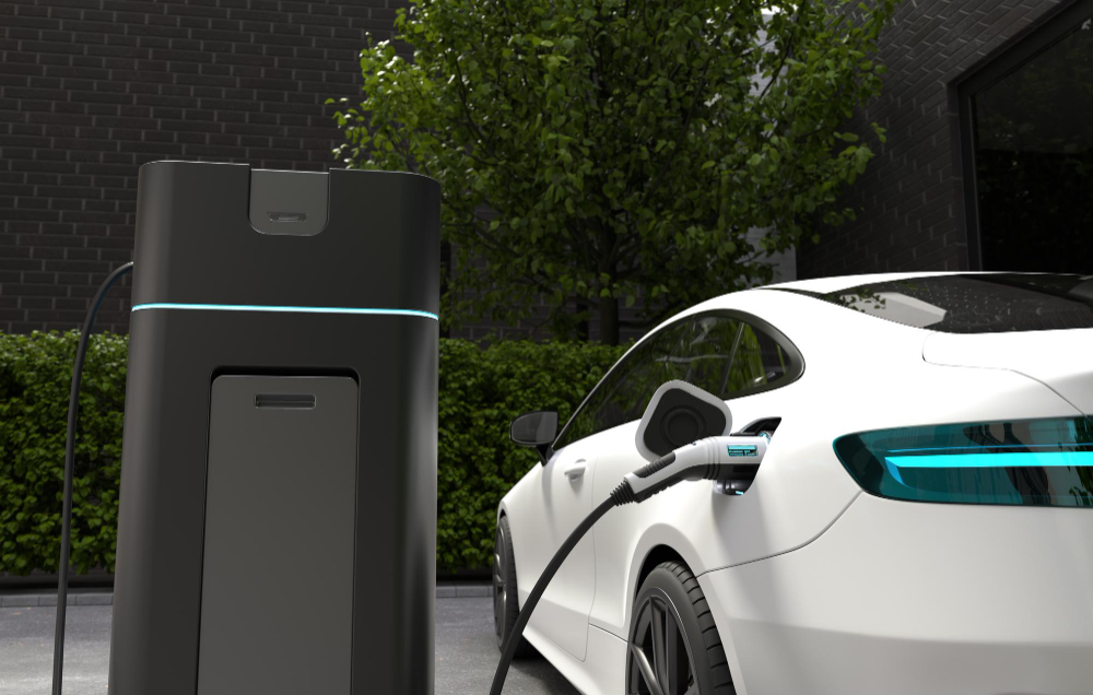 Ilustrasi mobil hybrid yang sedang populer di tahun 2025.