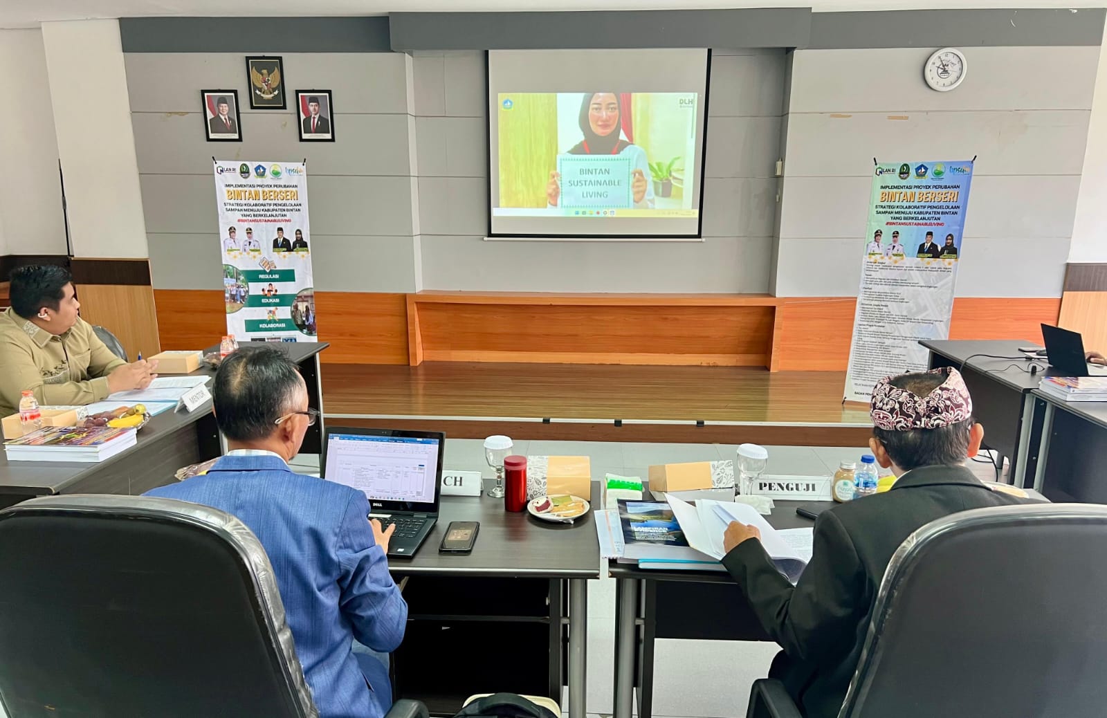 Bupati Bintan, Roby Kurniawan hadir menjadi mentor dalam seminar Implementasi Proyek Perubahan pada Pelatihan Kepemimpinan Nasional (PKN) Tingkat II Angkatan XXIII di Kampus BPSDM Provinsi Jawa Barat