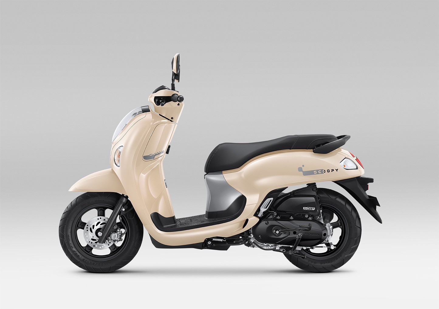 ILUSTRASI motor Scoopy dari Honda dengan penyegaran warna terbaru.