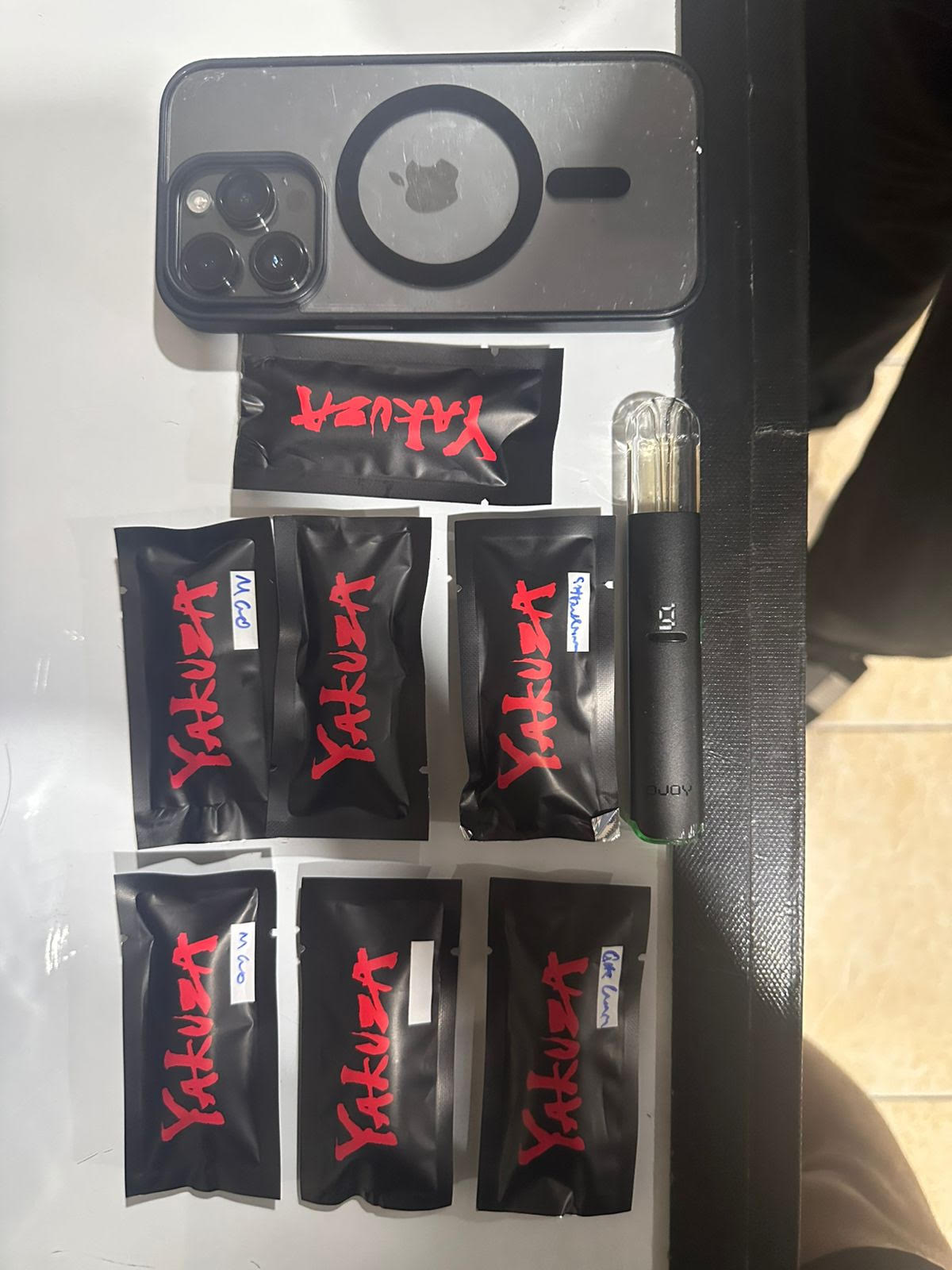 Vape yakuza yang diamankan polisi.