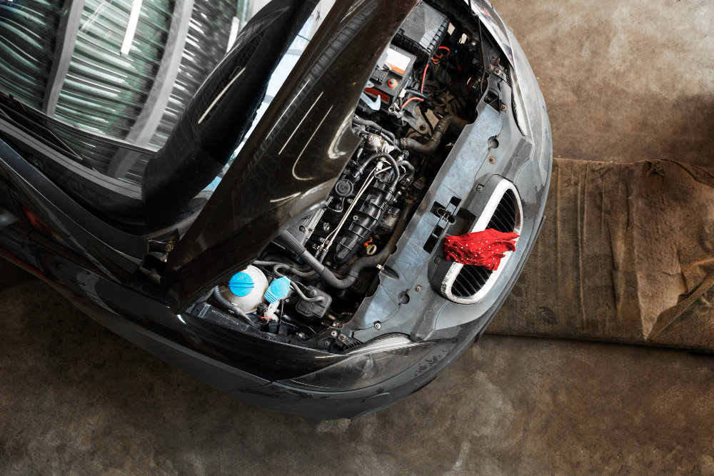 Ilustrasi mobil matic.