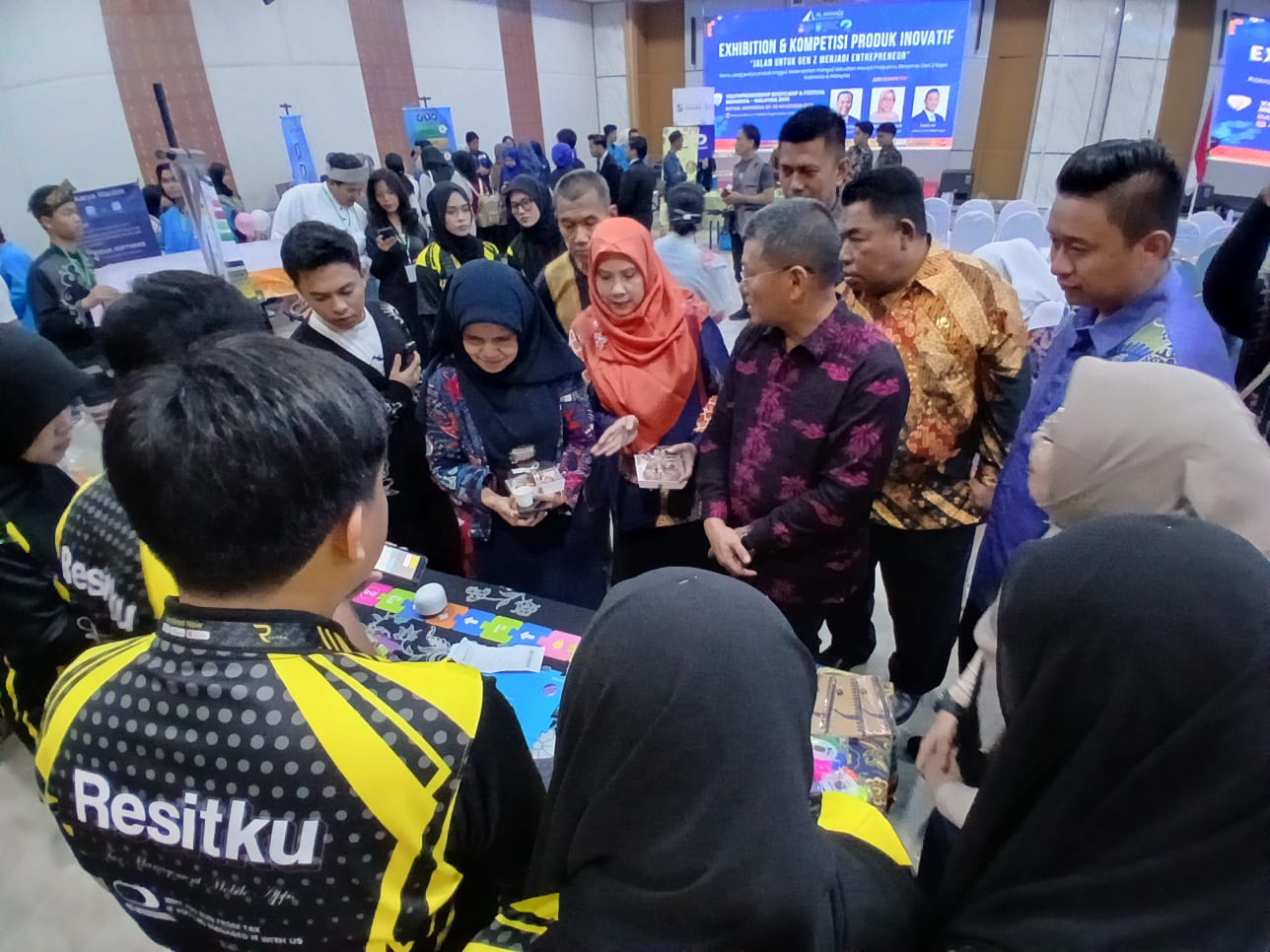 Youthpreneurship Bootcamp & Festival Indonesia&ndash;Malaysia 2025 di Aula Auditorium Politeknik Negeri Batam, Sabtu (29/11).