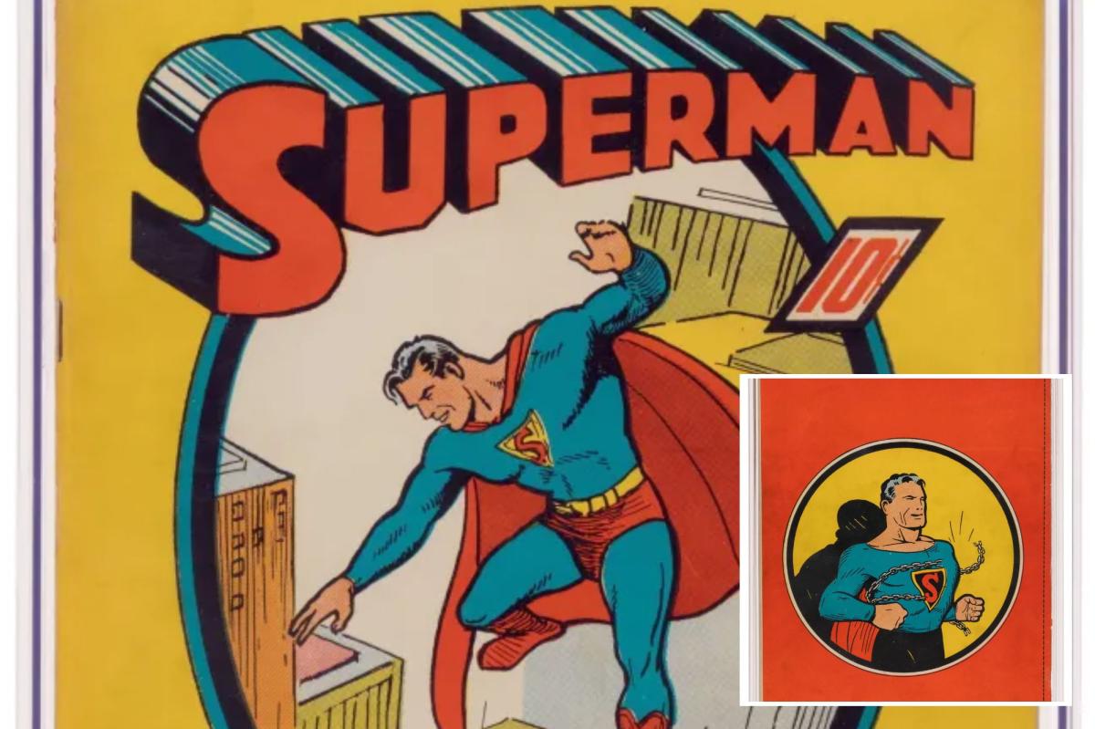 Komik Superman No.1 edisi 1939 terjual Rp153 Miliar