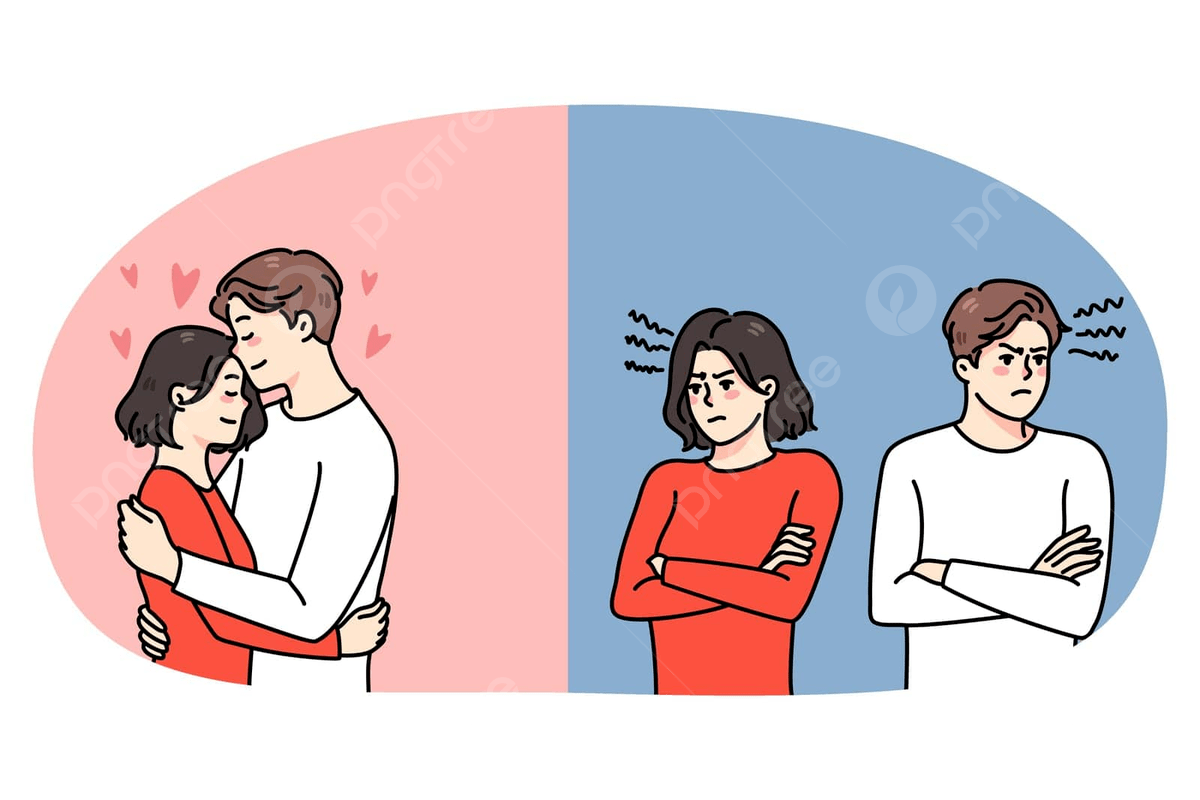 ILUSTRASI rekonsiliasi atau memperbaiki hubungan yang rusak.