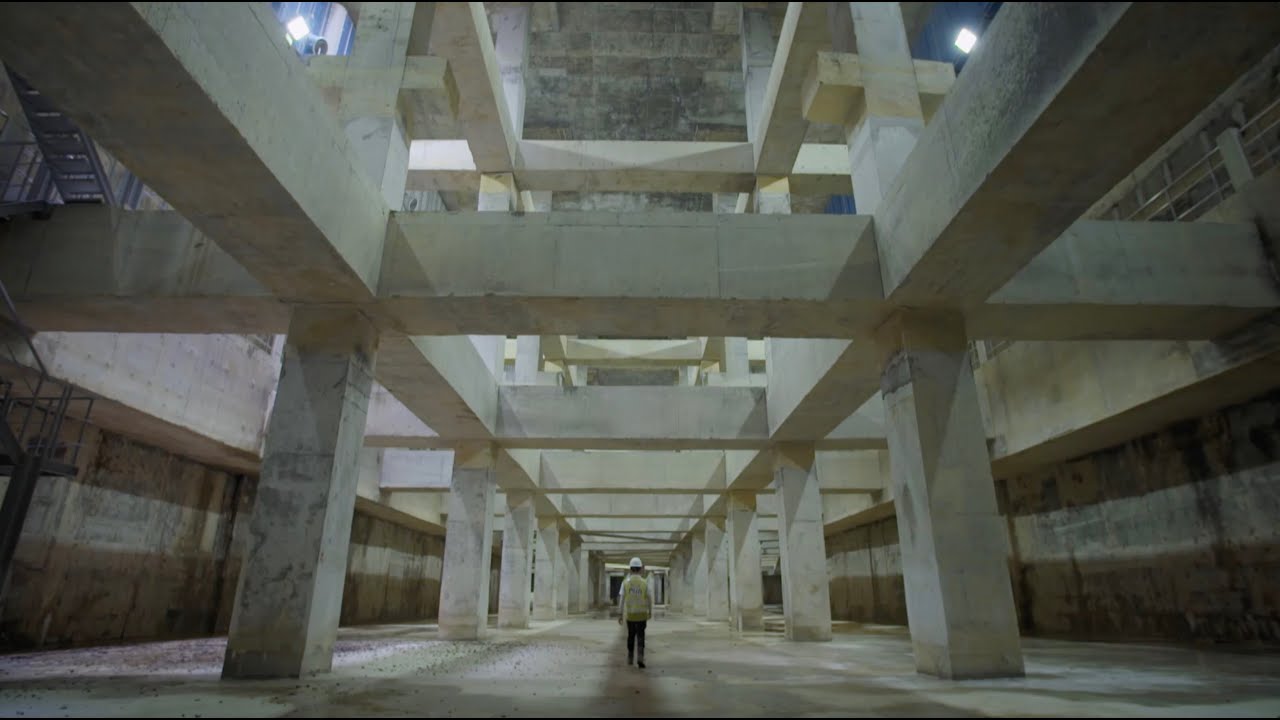 The Stamford Detention Tank, tangki penahan banjir di Singapura.