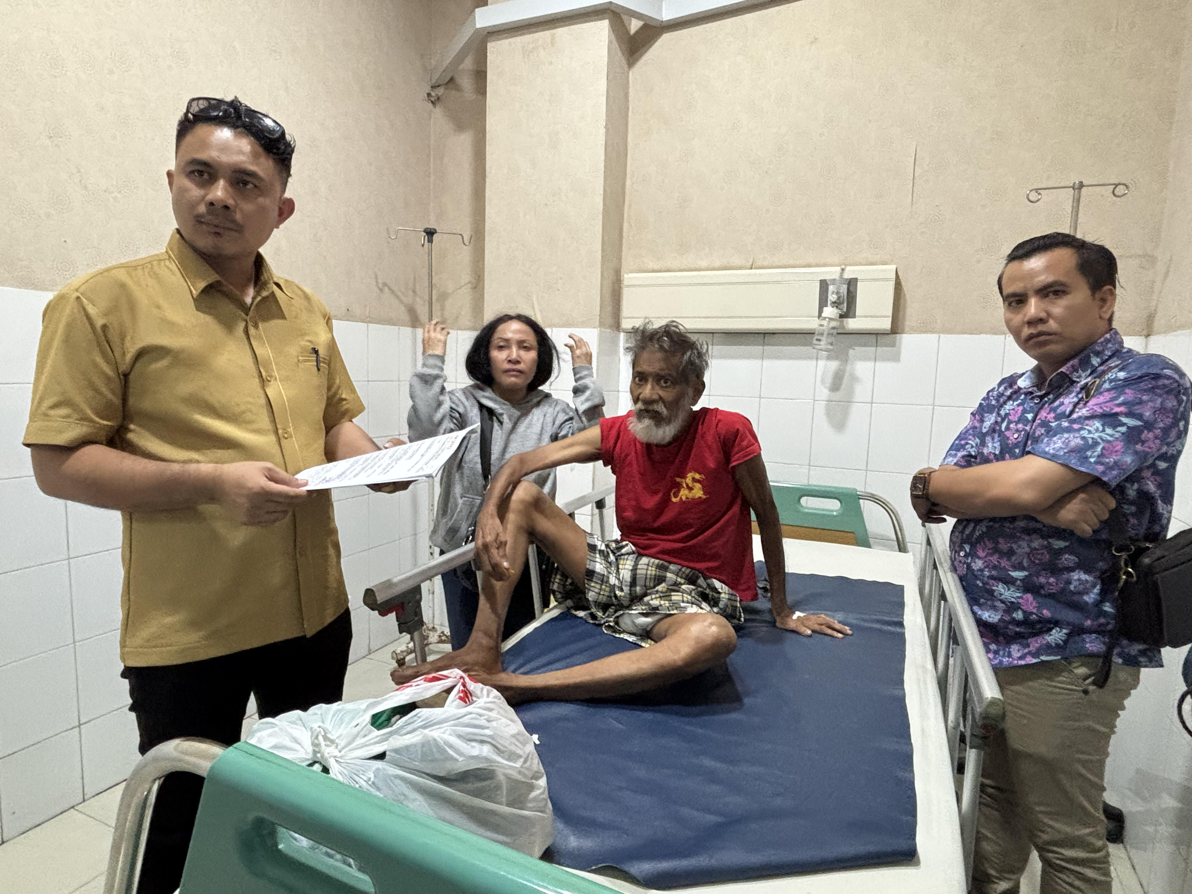 Napi gagal ginjal saat mendapat perawatan di rumah sakit