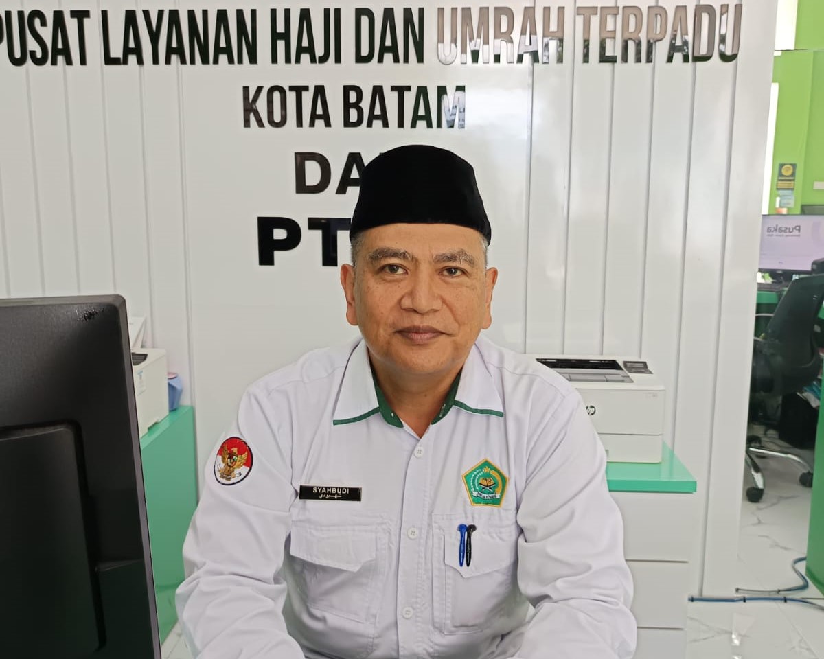 Kepala Kementerian Haji dan Umrah Kota Batam, Syahbudi.