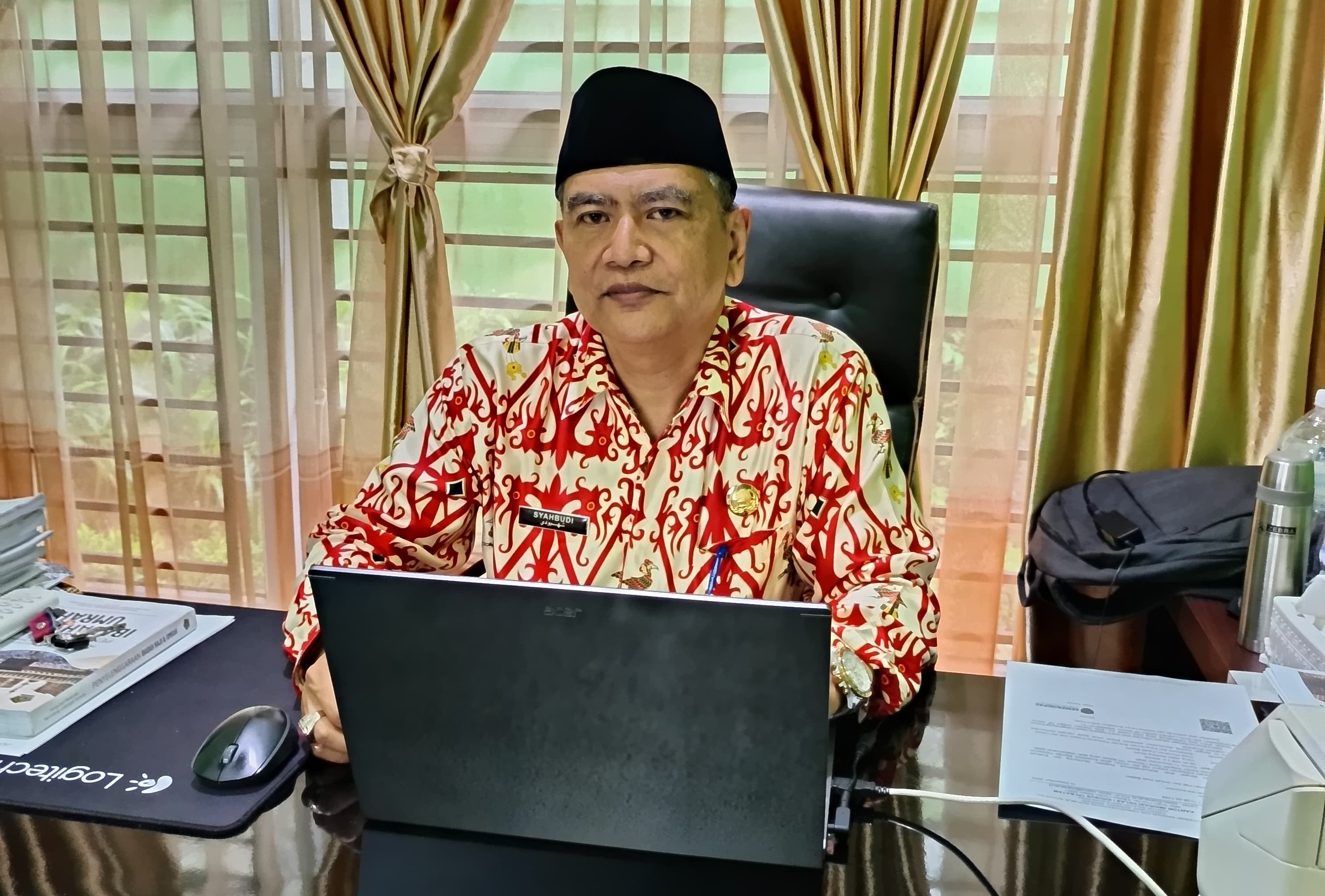 Kepala Kemenhaj Kota Batam, Syahbudi.