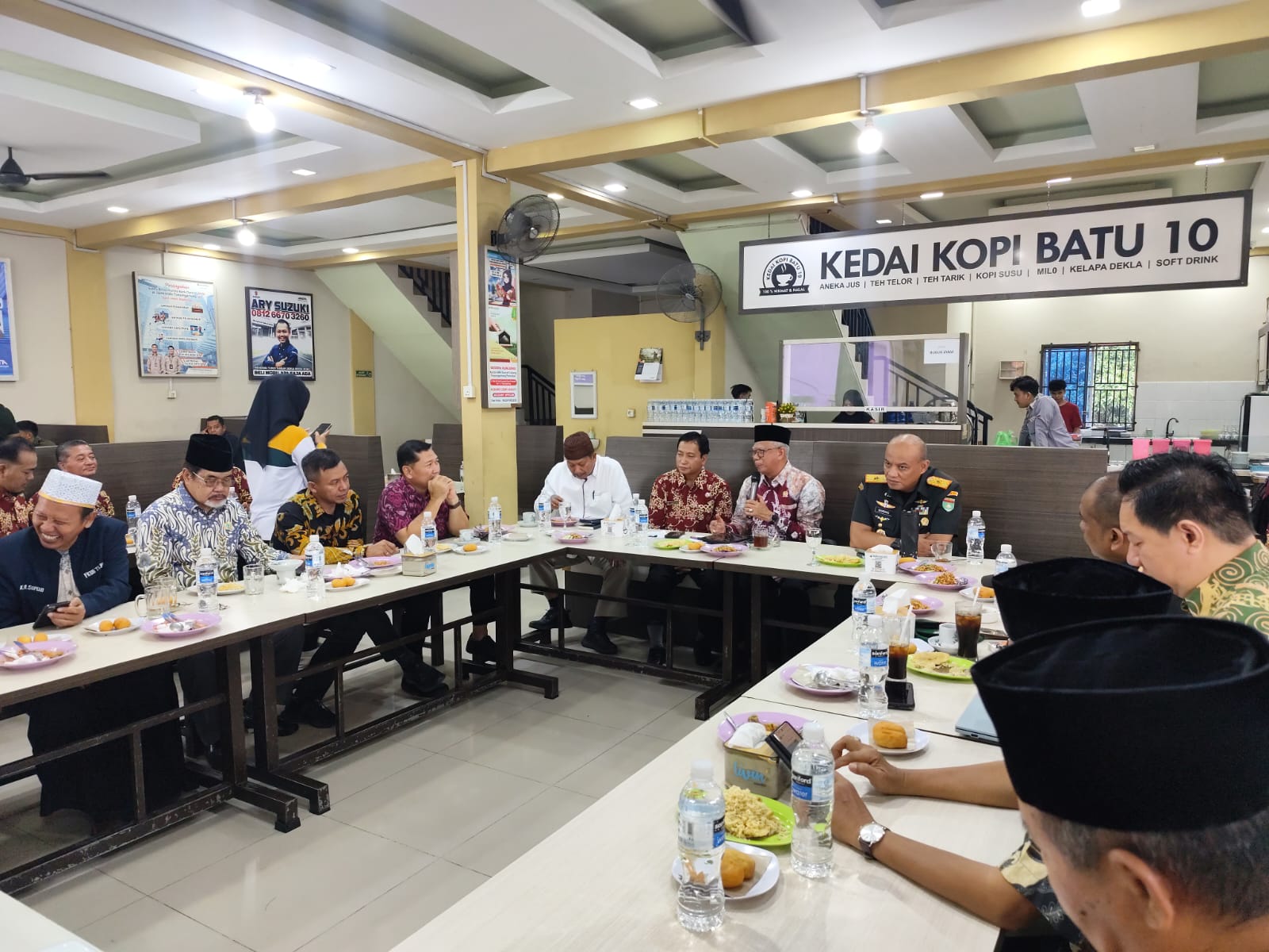 FKUB Kepri saat melalukan pertemuan dengan Forkopimda di Kota Tanjungpinang, Kamis (11/12).