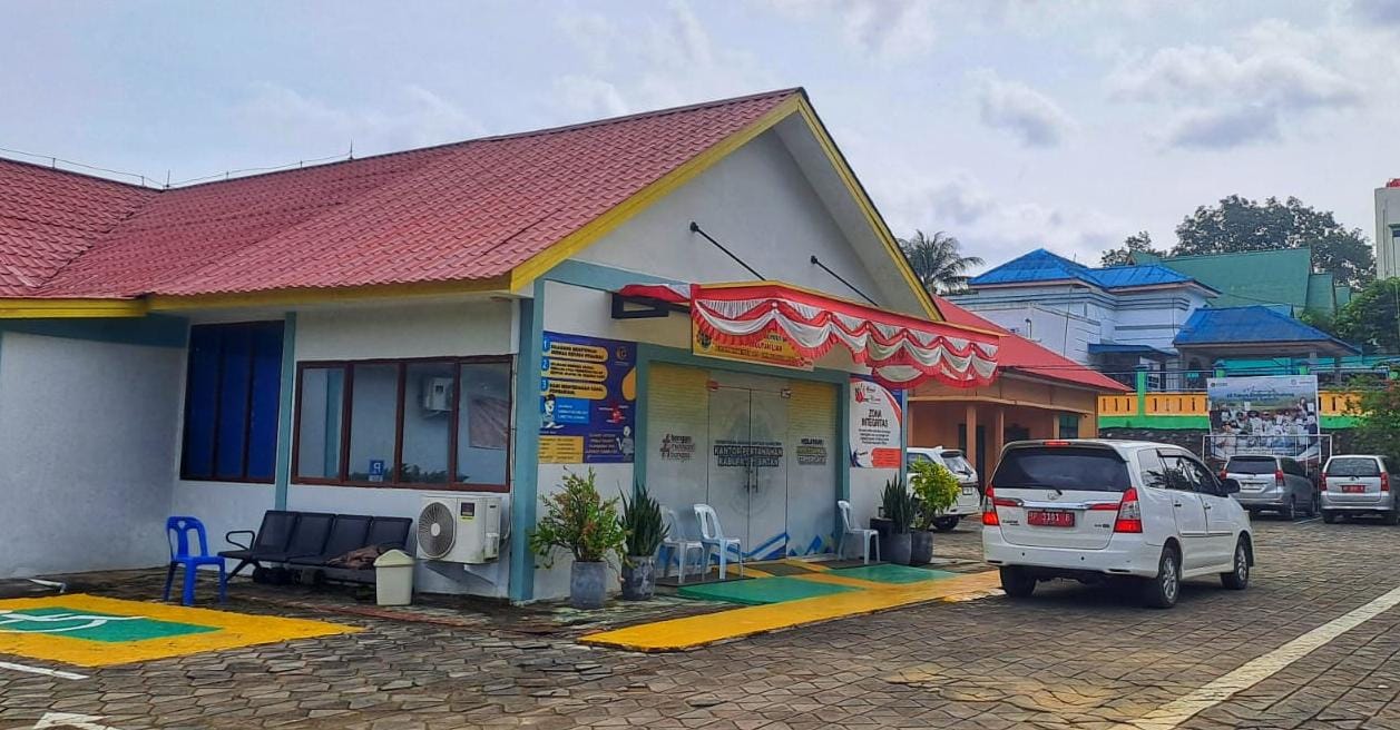 Kantor BPN Bintan di jalan Jalan Tata Bumi, Ceruk Ijuk, Kecamatan Toapaya.
