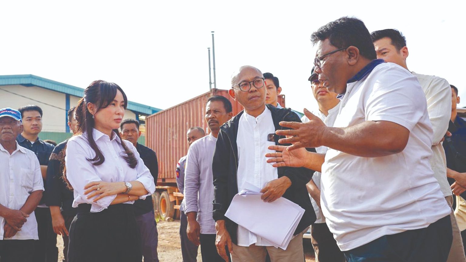 Wakil Kepala BP Batam, Li Claudia Chandra beserta jajaran saat sidak PT GPI di Melcem, Batuampar, Batam, pertengahan September 2025 lalu.