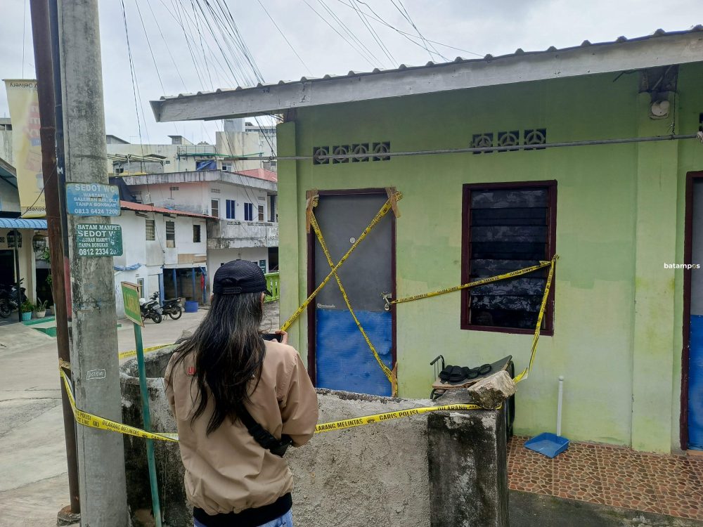 Lokasi kejadian pembunuhan.