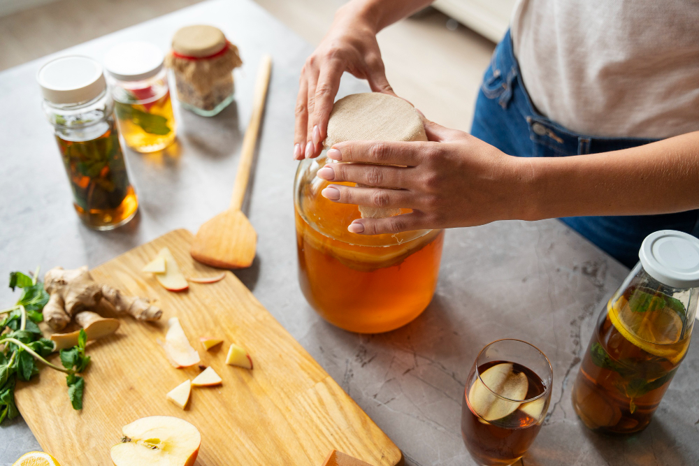 Kombucha memiliki manfaat baik bagi wajah.