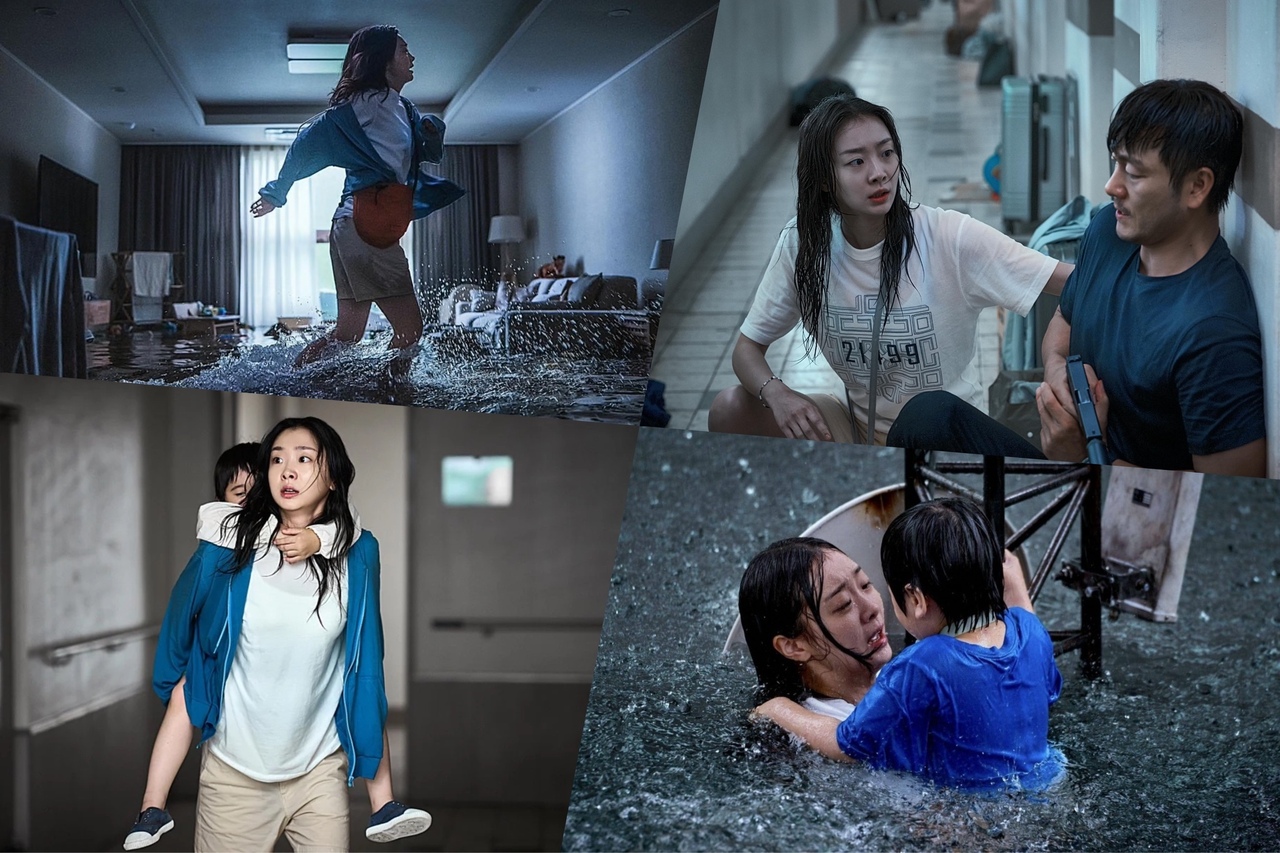Film The Great Flood dibintangi oleh Kim Da-mi dan Park Hae-soo.