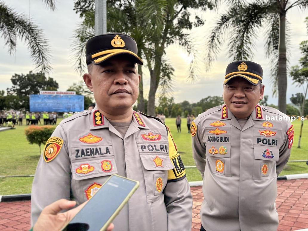 Kapolresta Barelang, Kombes Zaenal Arifin. (F.Yashinta)