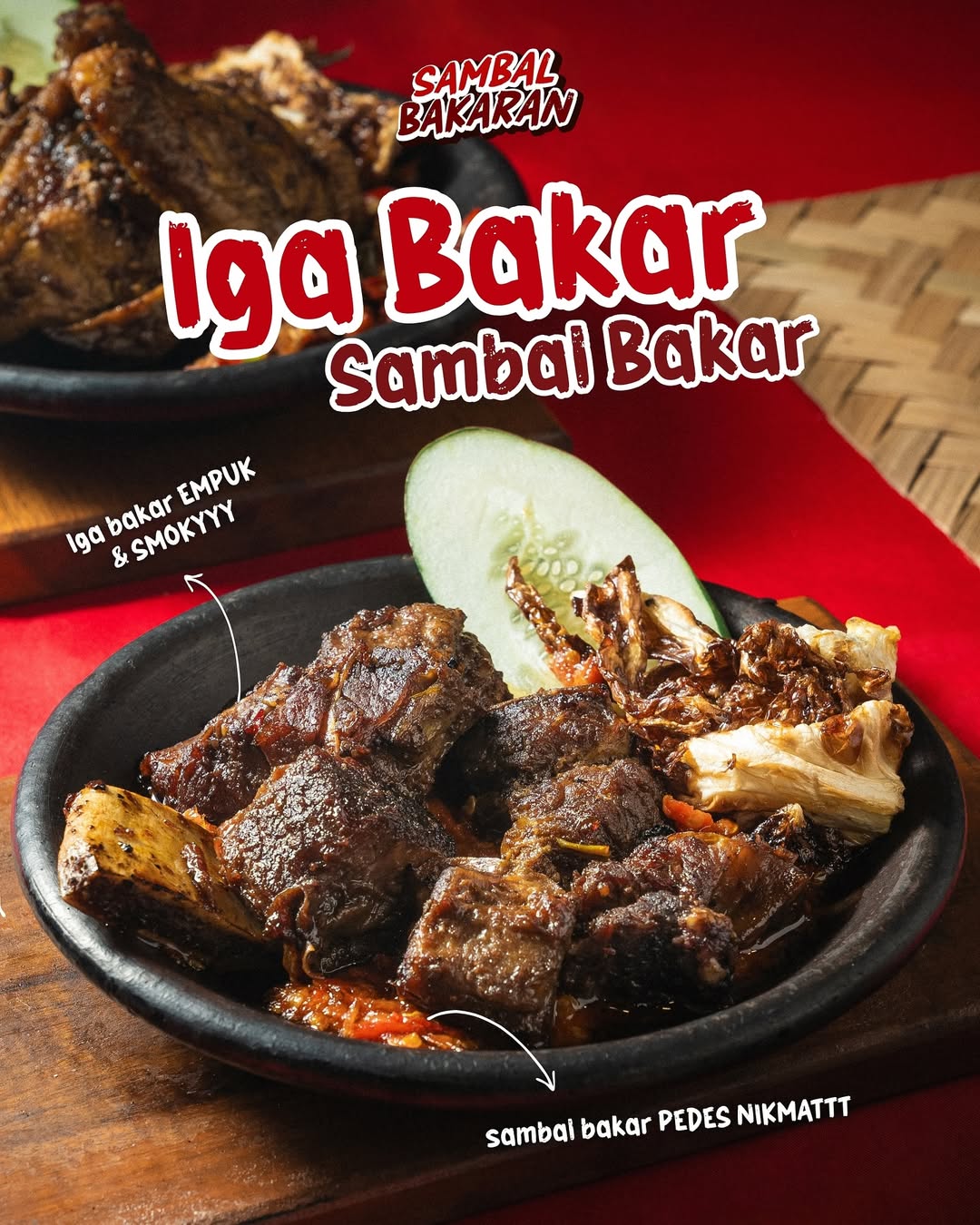 Iga bakar menjadi menu favorit di Kota Batam.