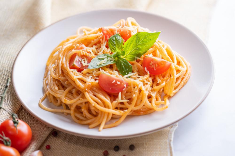 Pasta menjadi hidangan terkenal di Kota Batam.