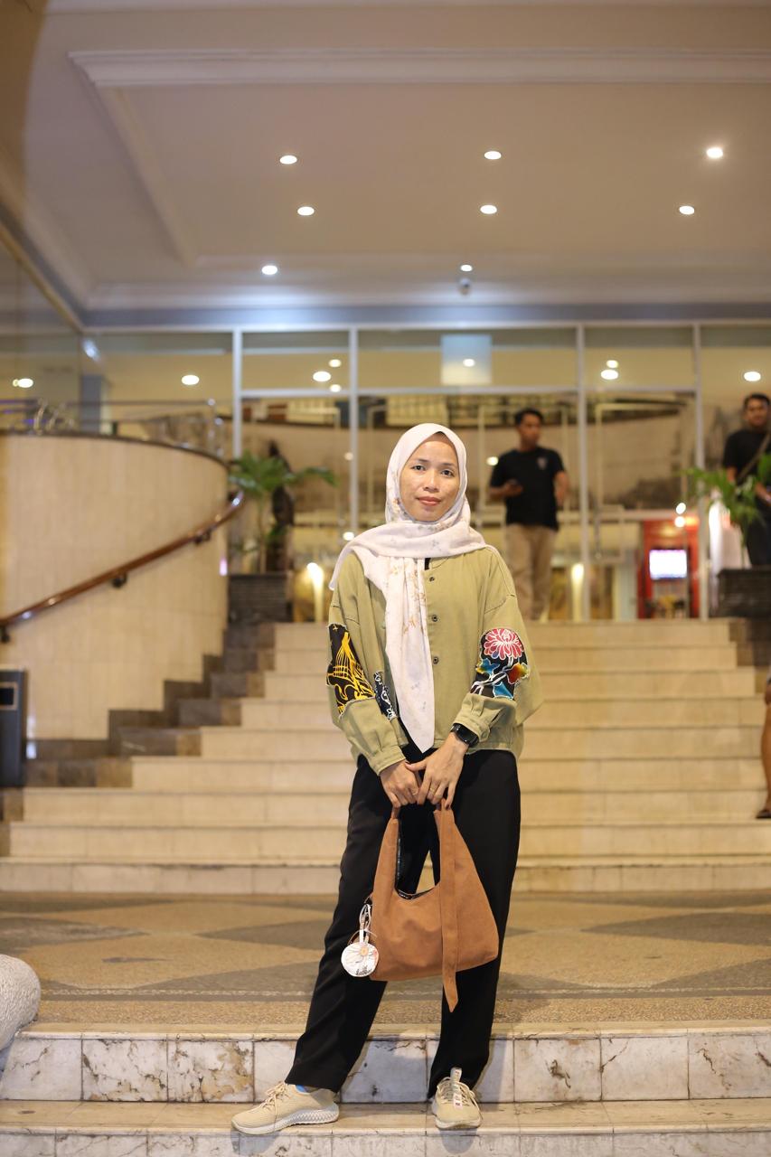 FRISTIN Wahyuni, pemilik Vinie Craft. F Tia Cahya/Batam Pos