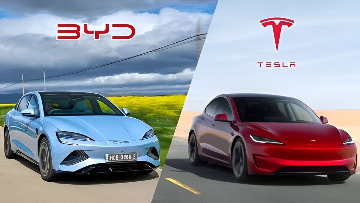 BYD berhasil mengalahkan Tesla.