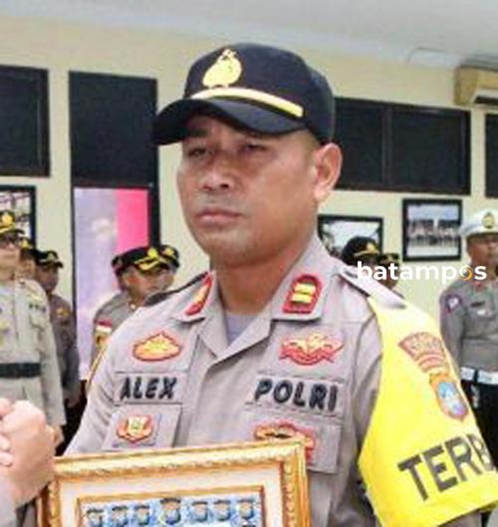 Kapolsek Sei Beduk, Iptu Alex Yasral. F. Dok. Batam Pos