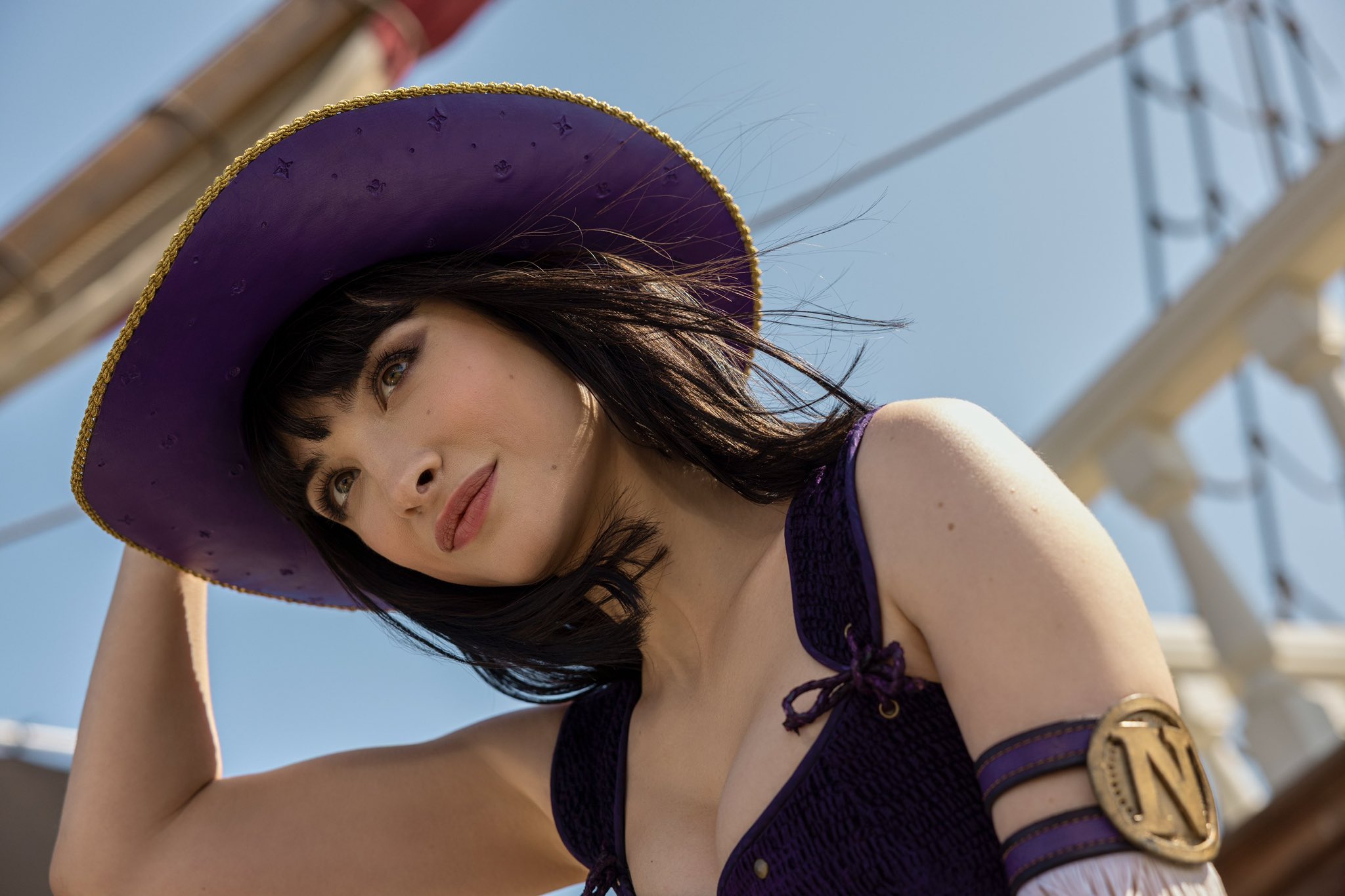 Kemunculan Nico Robin di One Piece live action season 2.