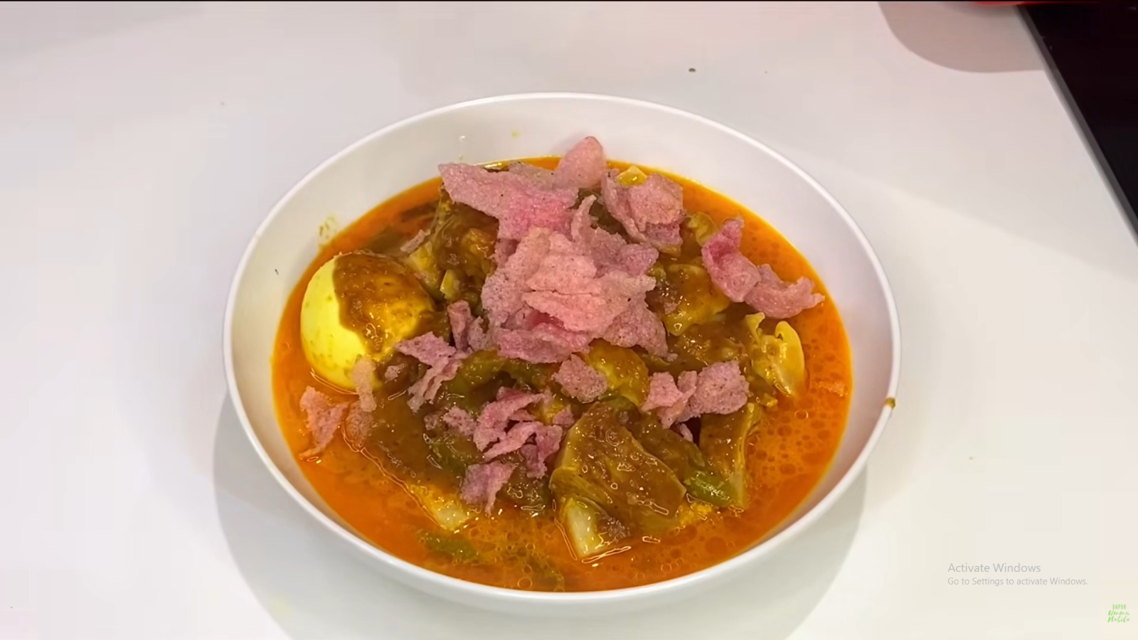 Lontong Padang.