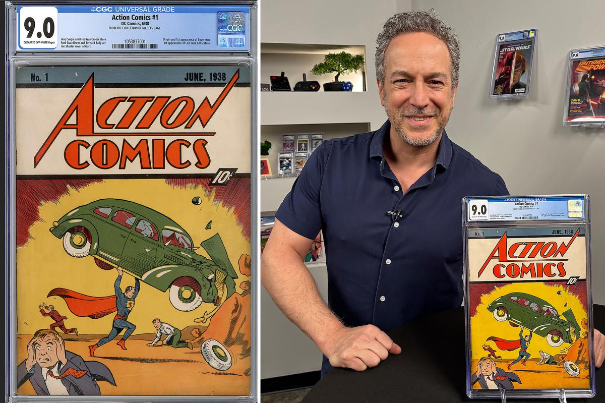 Action Comics No. 1 superman telah terjual seharga Rp252 miliar.