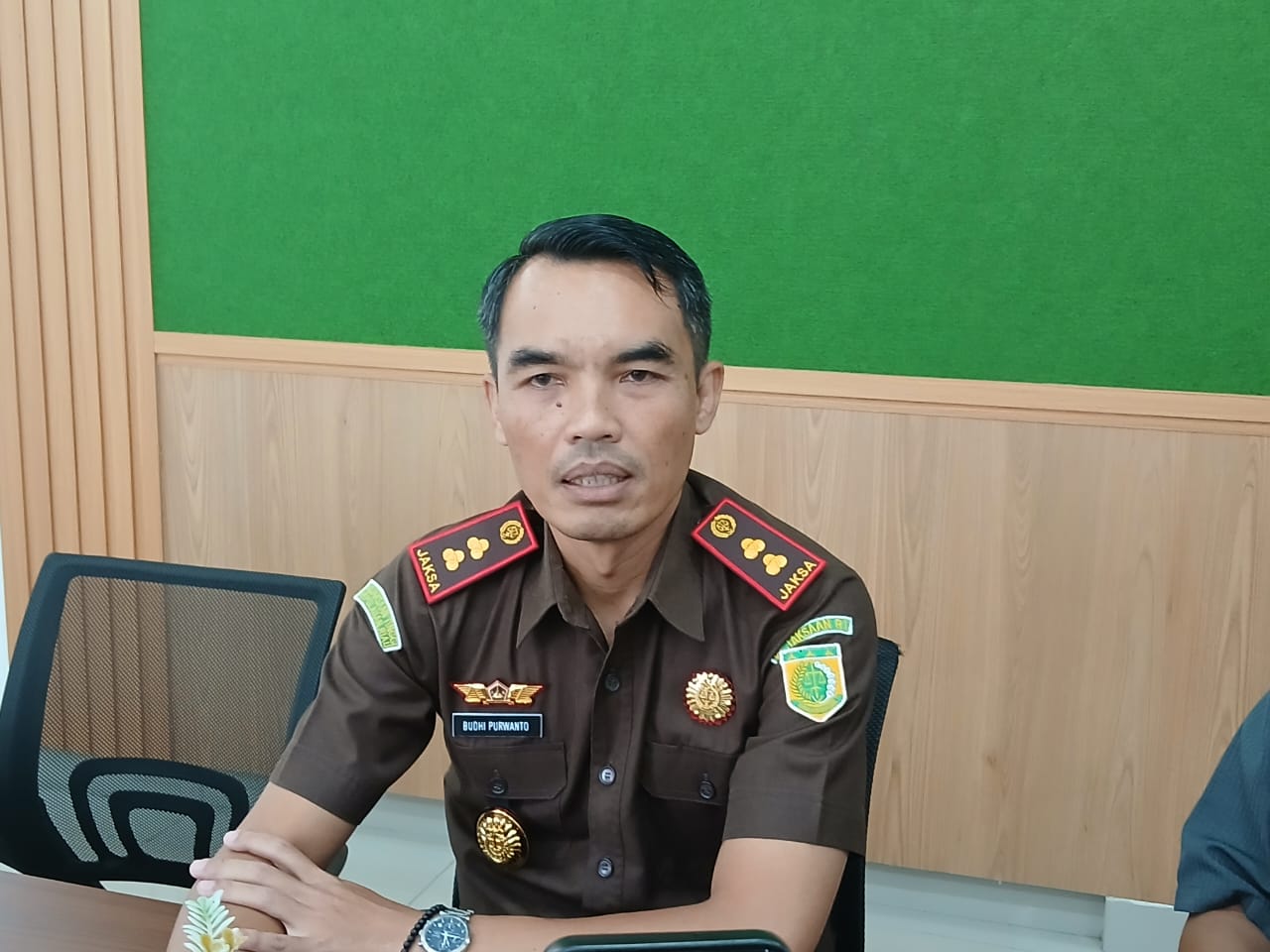 Kajari Kepulauan Anambas, Budhi Purwanto. F. Ihsan Imaduddin/Batam Pos