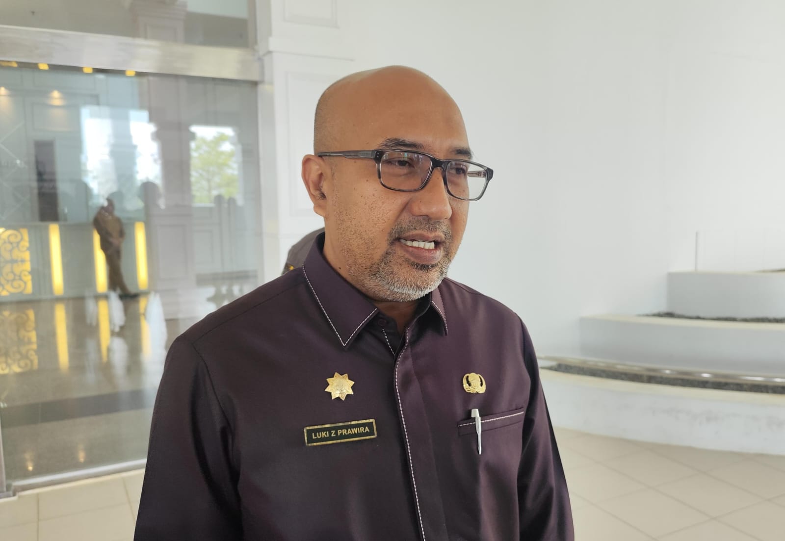 PEJABAT Sekda Kepri, Luki Zaiman. F. Mohamad Ismail/Batam Pos