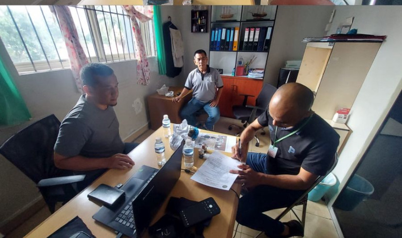 Petugas Lapas Batam melaporkan temuan narkoba di lapas tersebut.