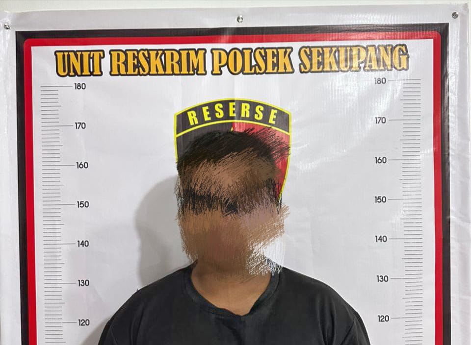 Seorang anak diamankan Polsek Sekupang karena mencabuli anak umur 6 tahun. f istimewa