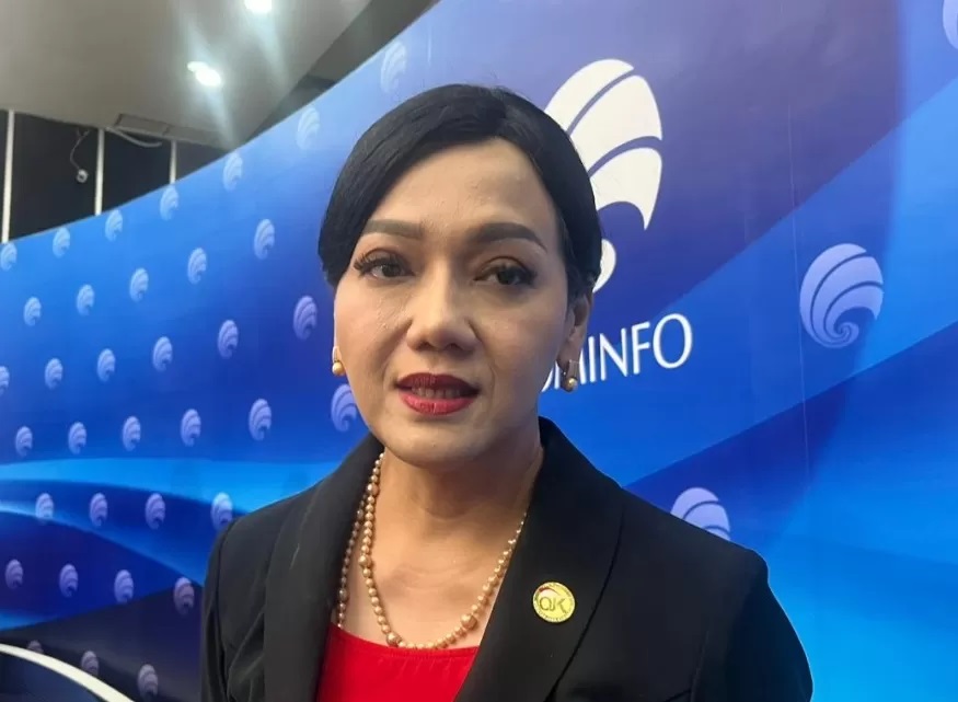 Kepala Eksekutif Pengawas Perilaku Pelaku Usaha Jasa Keuangan (PUJK) OJK, Friderica Widyasari Dewi. F. Jawa Pos