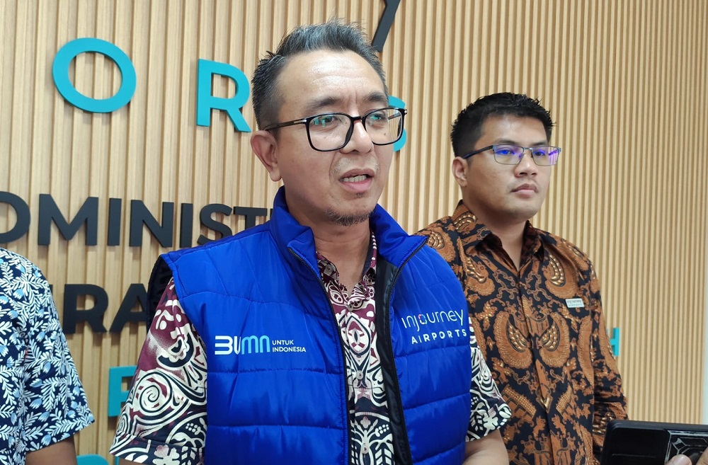 General Manager PT Angkasa Pura Bandara RHF Tanjungpinang, Mohamad Setiadi Dermawan. F. Mohamad Ismail/Batam Pos