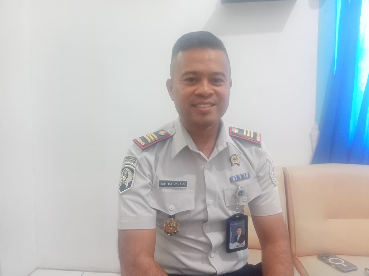 Kepala Lapas Kelas III Dabo Singkep, Yusrifa Arif.  F. Vatawari/BATAM POS